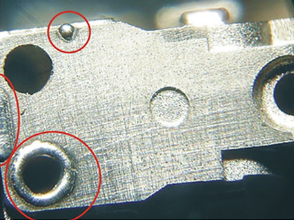 <a href='http://m.thecall.cn/product/3.htm' class='text_a'>模具激光焊機</a>修復模具效果